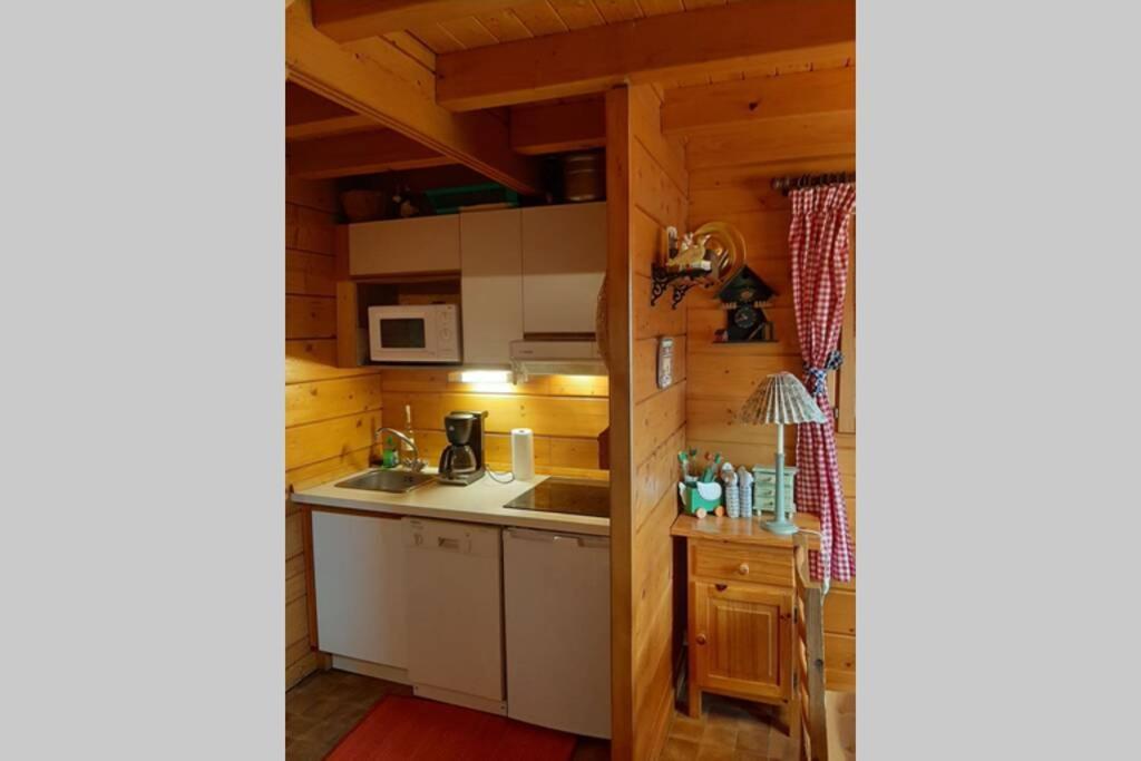 Maison De Bois Finlandaise Au Pied Des Pistes Bolquere Bagian luar foto