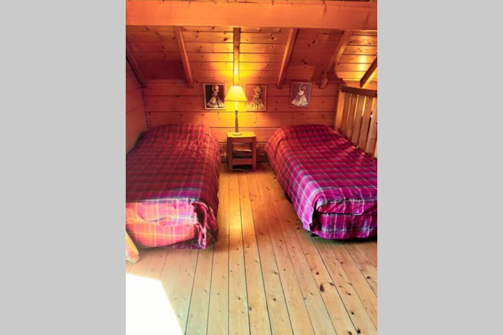 Maison De Bois Finlandaise Au Pied Des Pistes Bolquere Bagian luar foto