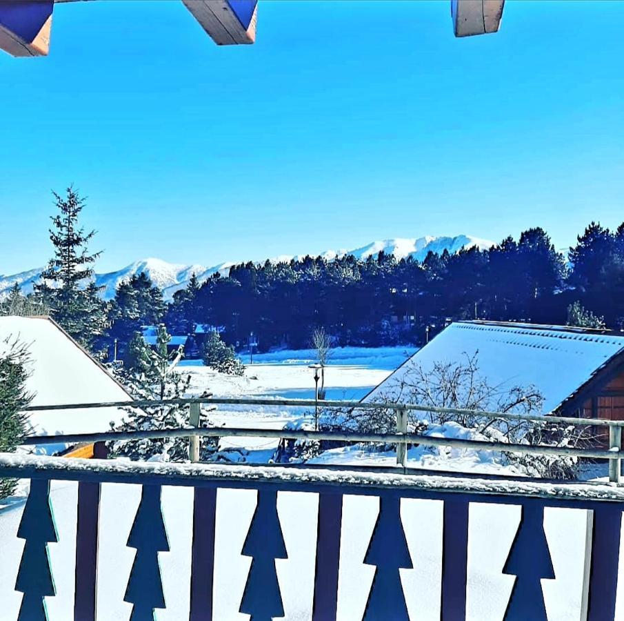 Maison De Bois Finlandaise Au Pied Des Pistes Bolquere Bagian luar foto