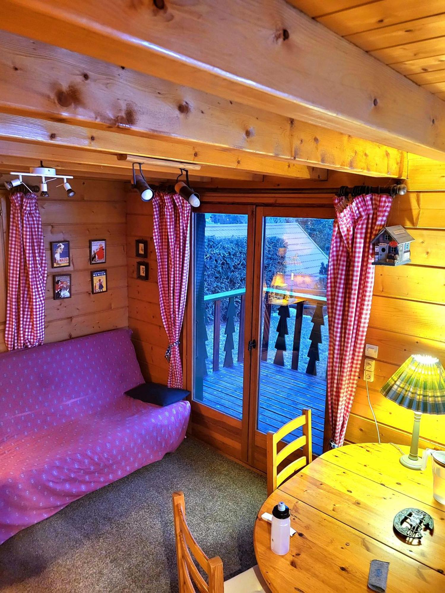 Maison De Bois Finlandaise Au Pied Des Pistes Bolquere Bagian luar foto
