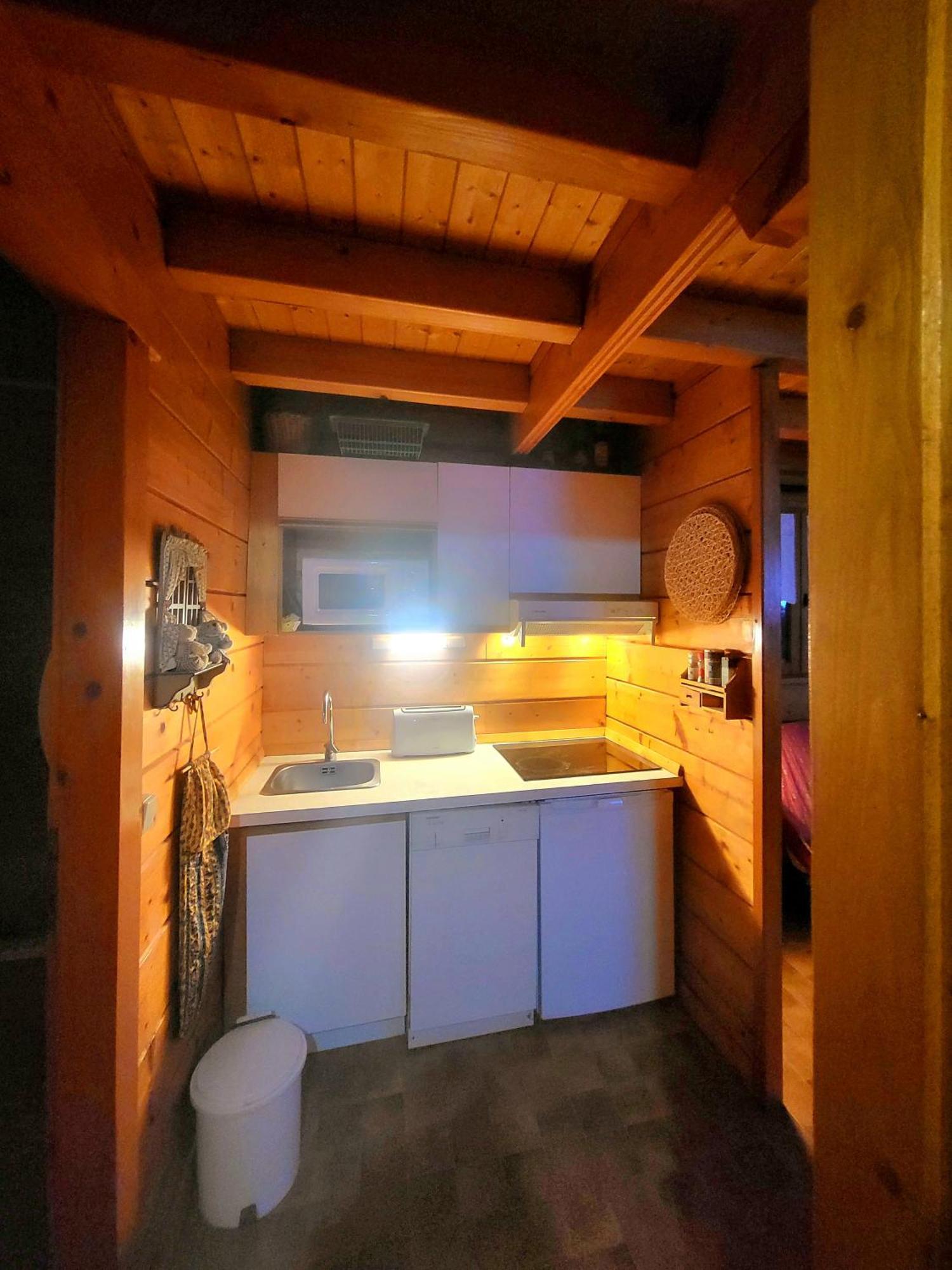 Maison De Bois Finlandaise Au Pied Des Pistes Bolquere Bagian luar foto